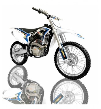 Moto infantil de gasolina CROSS KRX 711 AZUL 49CC 2 TIEMPOS