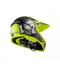 Casco ls2 fast evo fluor