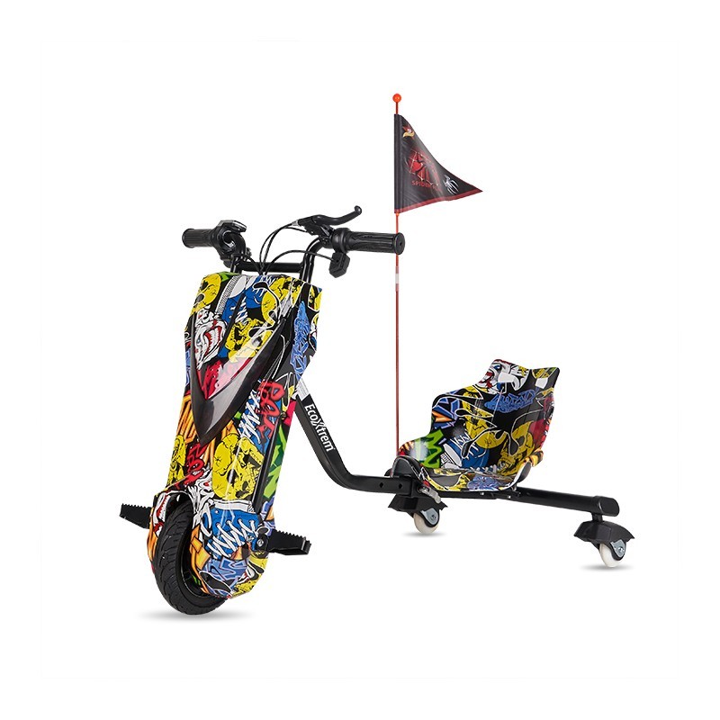 Triciclo drift infantil de 3 ruedas con pantalla LCD