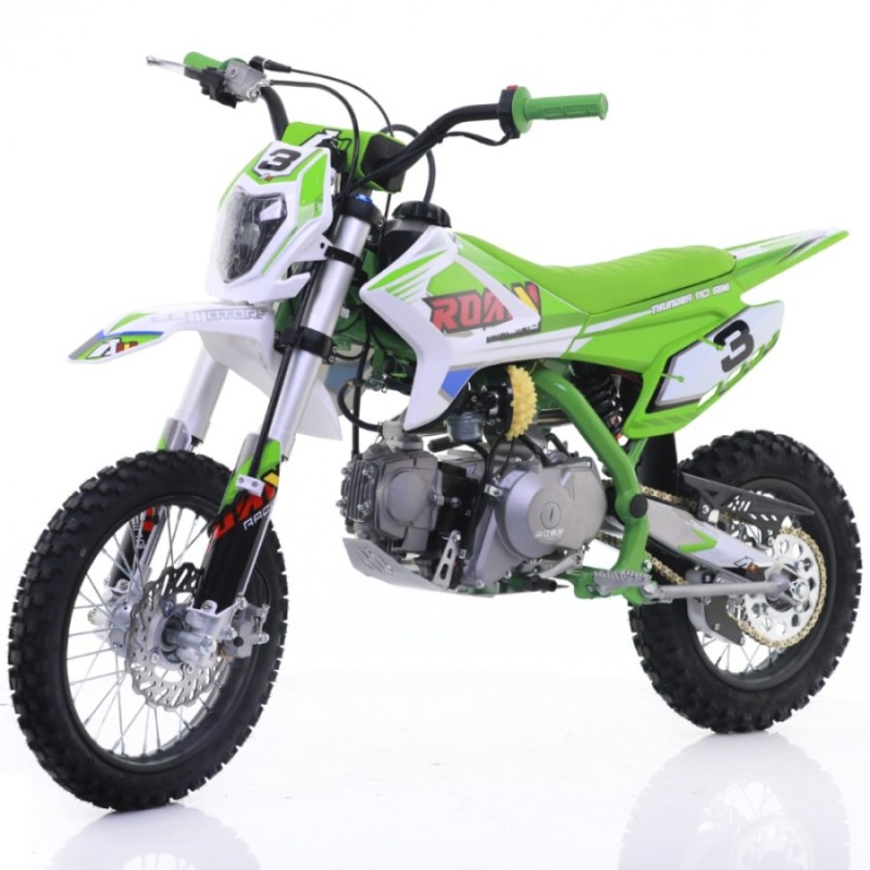 Pit bike 110cc semi-automático Apollo Thunder 14/12"