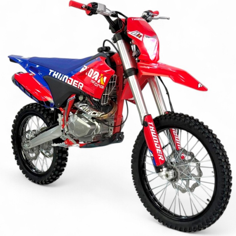 Pit Bike Apollo Thunder 300cc 21/18" faro e intermitente