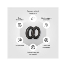 PACK DE 2 CUBIERTA CITY 1 PARA PATINETES XIAOMI y SMARTGYRO Z-ONE, Z-PRO, ZIRO, ZIRO 2, ZIRO PRO, BAGGIO 10