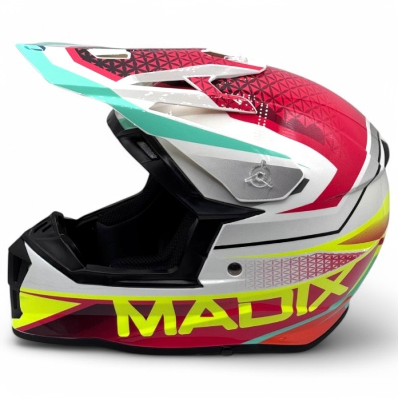 Casco niño motocross enduro madix KID25 TECNOLOGIA DEL VALLE