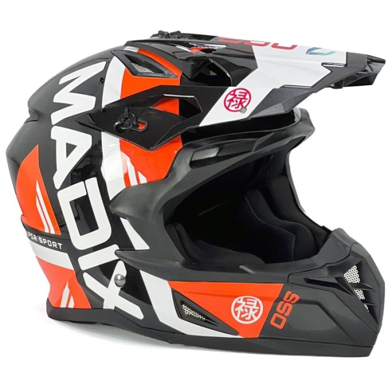 Casco motocross adulto Madix tecnologia del valle Casco motocross adulto Madix tecnologia del valle