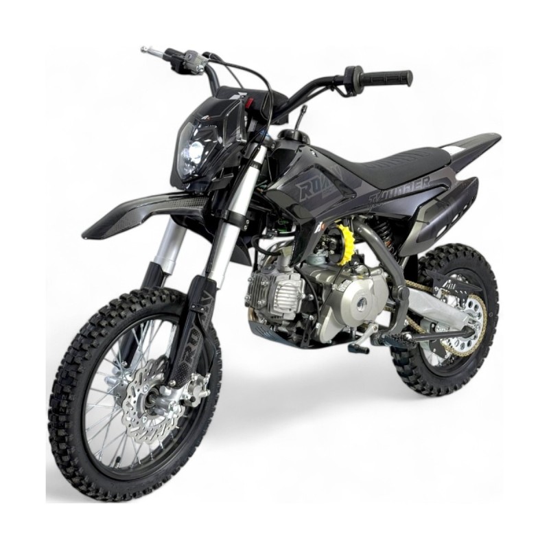 Pit bike 110cc semi-automático Apollo Thunder 14/12"