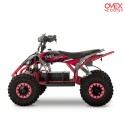 Nuevo quad eléctrico infantil OVEX Falcon equipado con motor de 1200W y batería de 48V. Combina potencia y rendimiento.