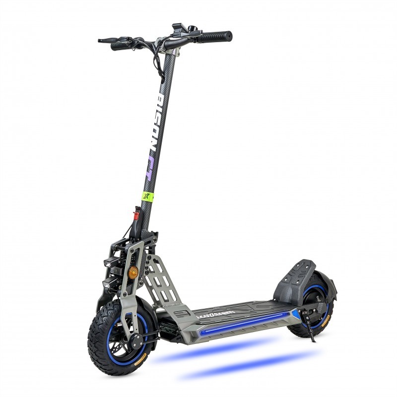 Patinete eléctrico Bison GT | Carbon Design | 40km Autonomía TECNOLOGIA DEL VALLE