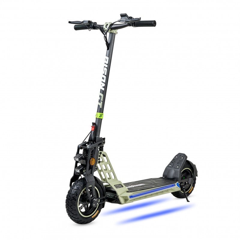 Patinete eléctrico Bison GT | Carbon Design | 40km Autonomía TECNOLOGIA DEL VALLE