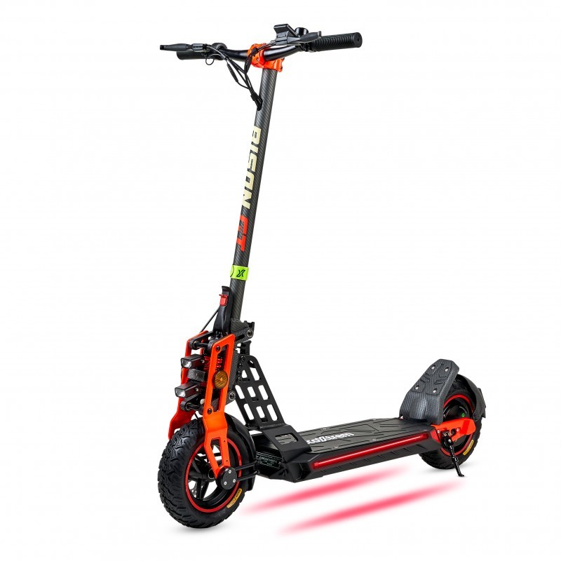 Patinete eléctrico Bison GT | Carbon Design | 40km Autonomía TECNOLOGIA DEL VALLE