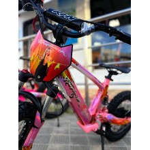 VINILO HOLOGRÁFICO BICICLETA ELECTRICA RFN KAROL G "TROPICOQUETA"