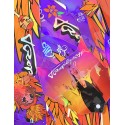 VINILO HOLOGRÁFICO BICICLETA ELECTRICA RFN KAROL G "TROPICOQUETA MORADO "