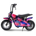 Minimoto Eléctrica OVEX 300W 36V Litio Galaxy Pink