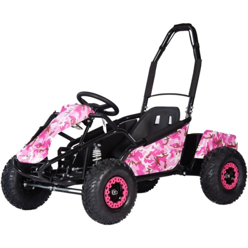 OVEX Mud Monster Buggy Eléctrico 1000W CAMUFLAJE ROSA