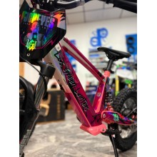 VINILO HOLOGRÁFICO BICICLETA ELECTRICA RFN JC REYES ROSA