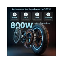 Patinete eléctrico smartGyro Z-One 2 Gray Certificado TECCNOLOGIA DEL VALLE