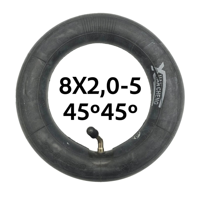 Cámara de aire 8×2,0-5 (válvula 45º 45º)