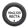 Cámara de aire 10×2,125 (válvula recta) – Premium