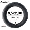 Cámara de aire 8,5×2 (válvula recta) Reforzada 120 gramos