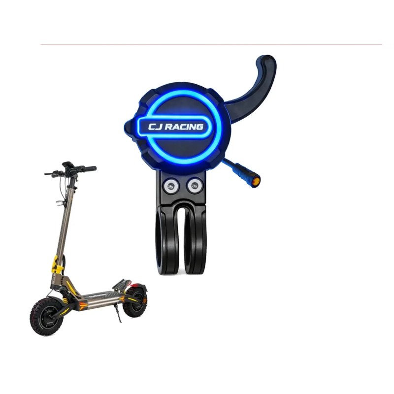 Acelerador de Gatillo Ecoxtrem M41 TANK Cj racing LED Azul