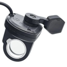 Acelerador con conector SM negro L