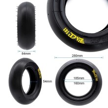 Neumático tubeless radial soft T41 Slick 80/50-6,5 [PMT] tecnologia del valle