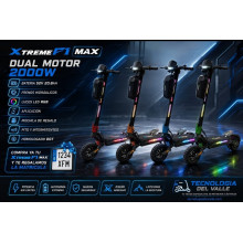 Patinete eléctrico Xtreme F1 MAX - Homologado por la DGT