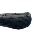 Puño genérico para patinete Negro (diseño ergonómico) TECNOLOGIA DEL VALLE