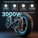 Patinete Eléctrico Homologado DGT 3000W 48V 20Ah