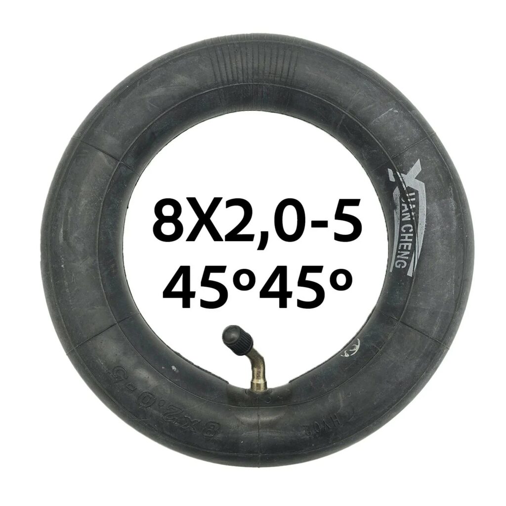 Cámara de aire 8×2,0-5 (válvula 45º 45º)