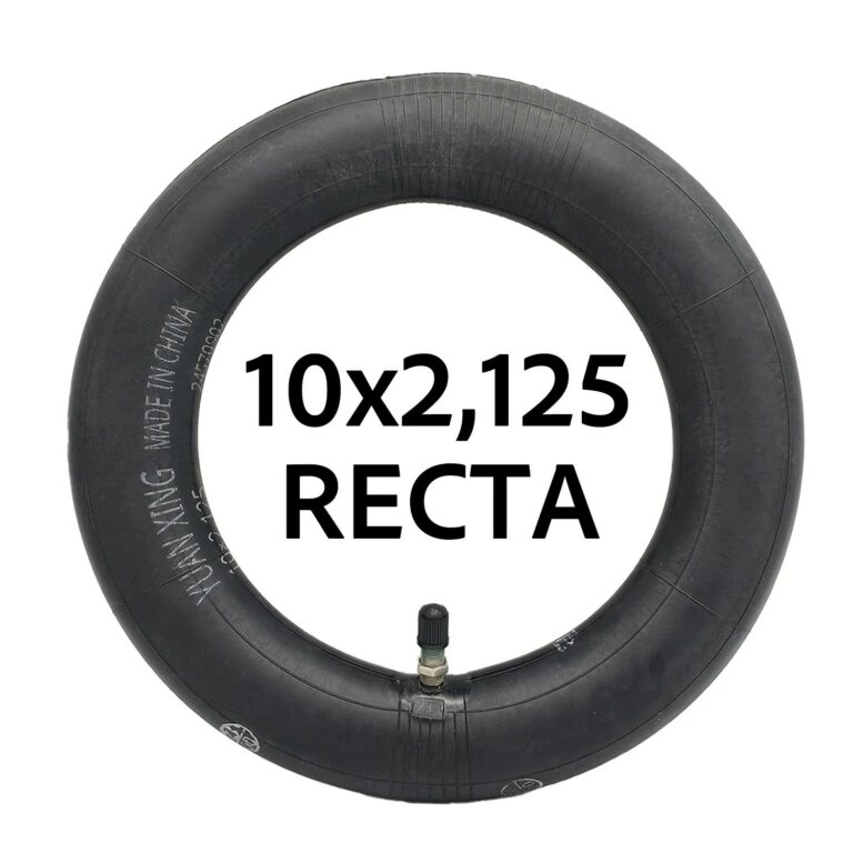 Cámara de aire 10×2,125 (válvula recta) – Premium