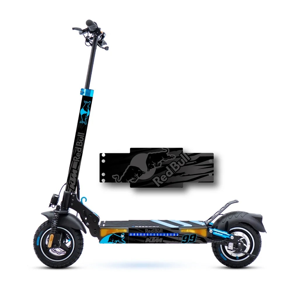 Vinilo + base Competition TURQUESA para Smartgyro Rockway/ Speedway y Crossover (base incluida)