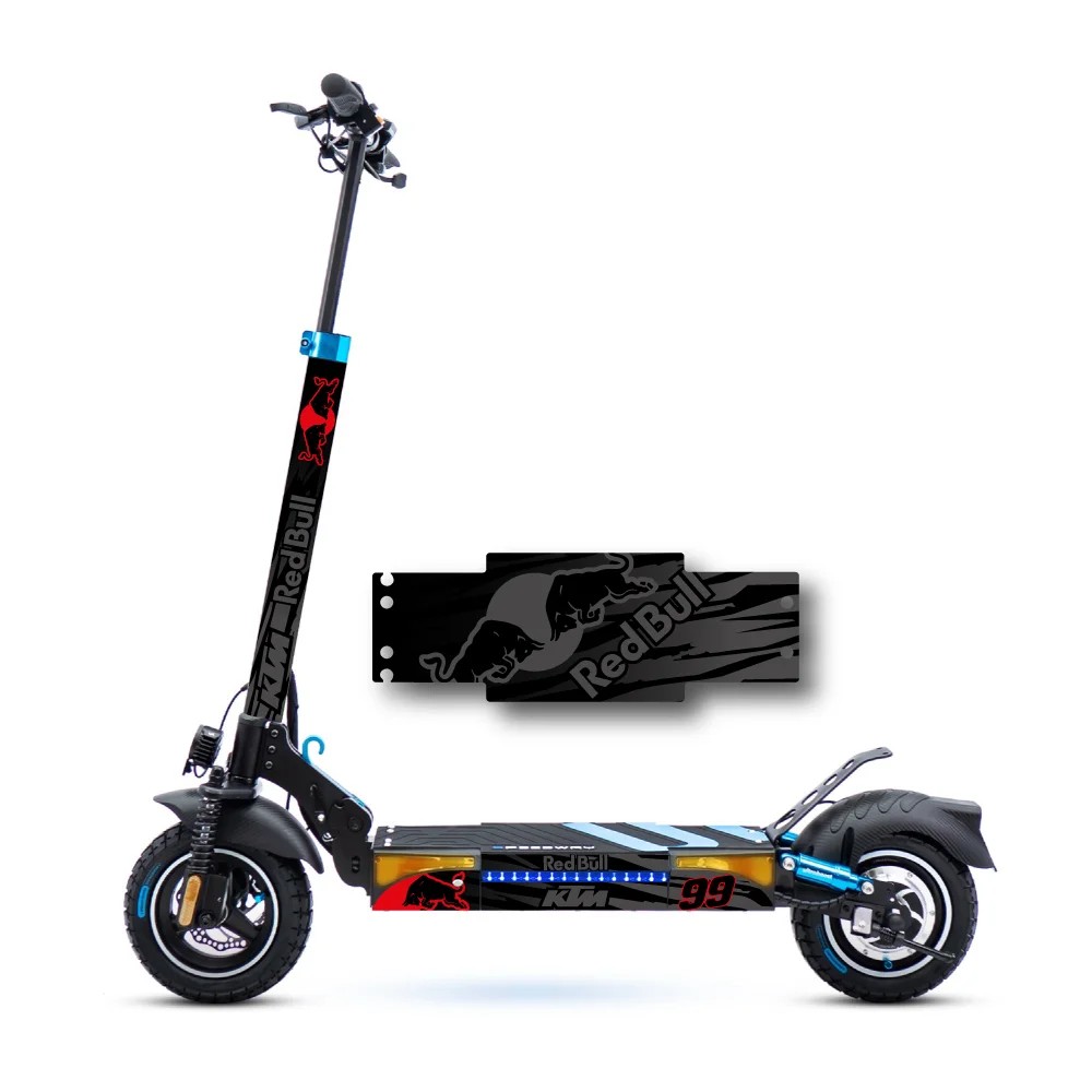 Vinilo + base Competition RED para Smartgyro Rockway/ Speedway y Crossover (base incluida)