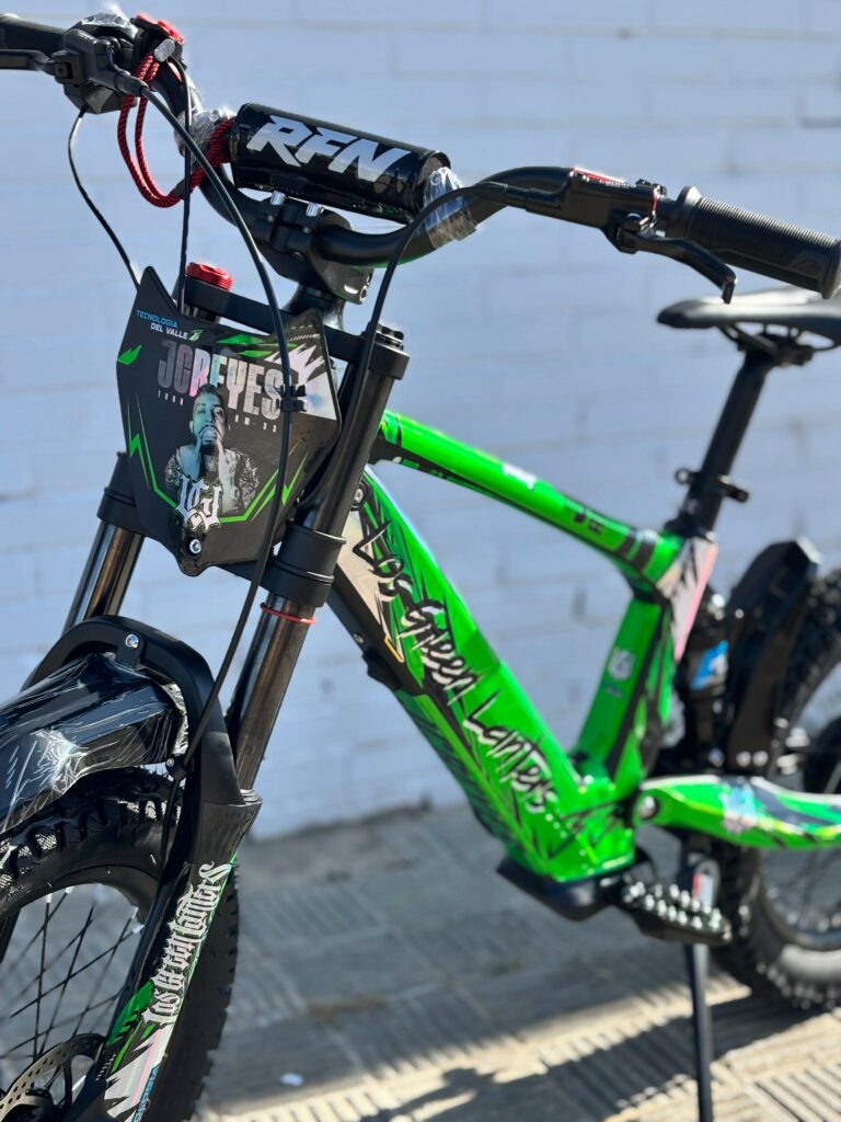 VINILO HOLOGRÁFICO BICICLETA ELECTRICA RFN JC REYES