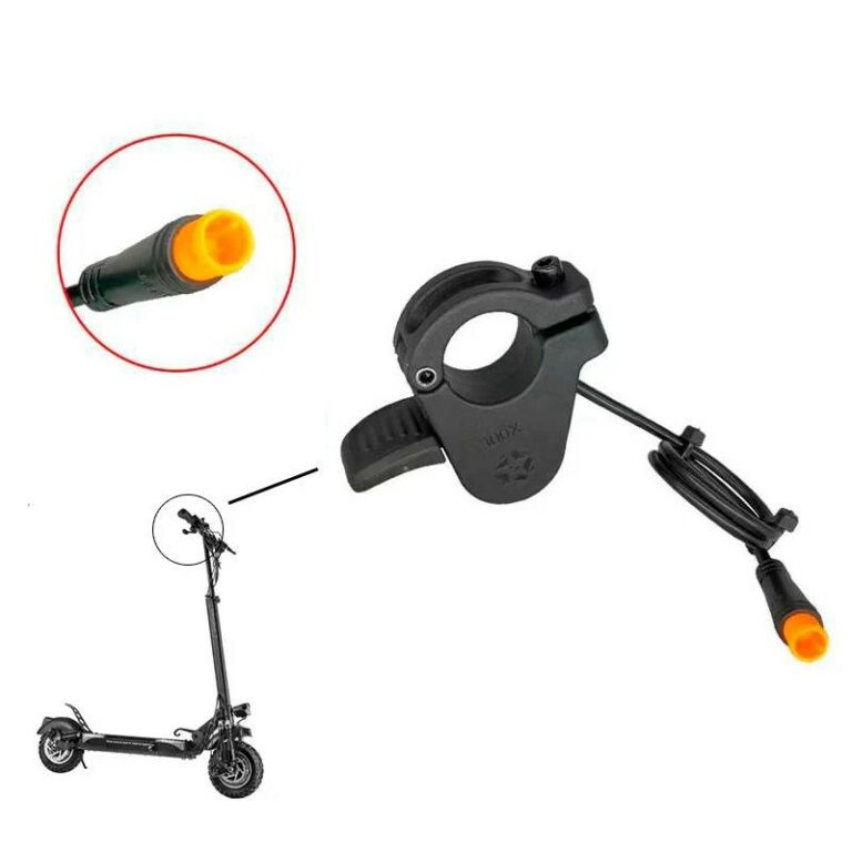 Acelerador con apertura completa con conector waterproof 25cm negro – Modelo 1