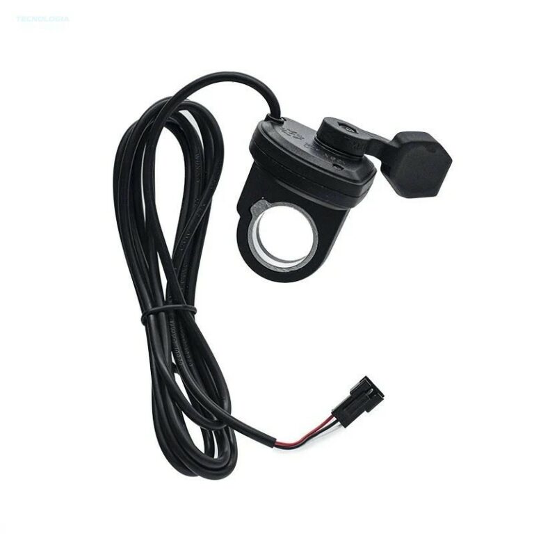 Acelerador con conector SM negro L: la solución práctica para tu e‑bike o patinete