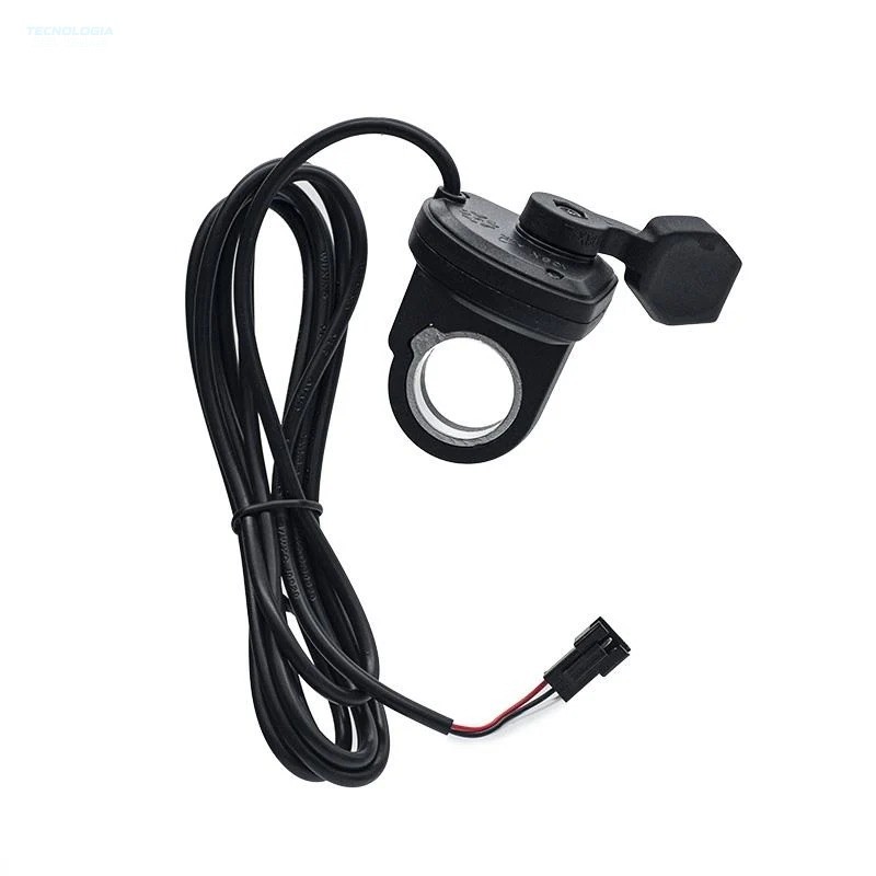 Acelerador con conector SM negro L: la solución práctica para tu e‑bike o patinete