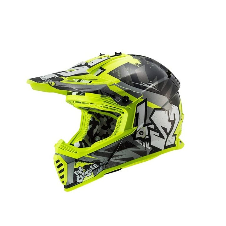 Casco ls2 fast evo fluor