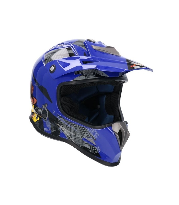 Casco shiro mtr mx-306 azul