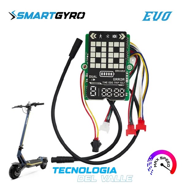 Display deslimitado smartGyro Raptor Evo