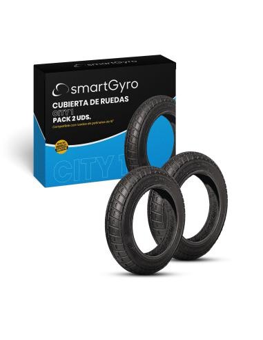 PACK DE 2 CUBIERTA CITY 1 PARA PATINETES XIAOMI y SMARTGYRO Z-ONE, Z-PRO, ZIRO, ZIRO 2, ZIRO PRO, BAGGIO 10