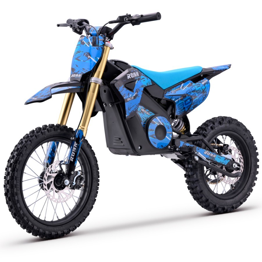 Pit bike eléctrica 1800W Roan 903 14/12″