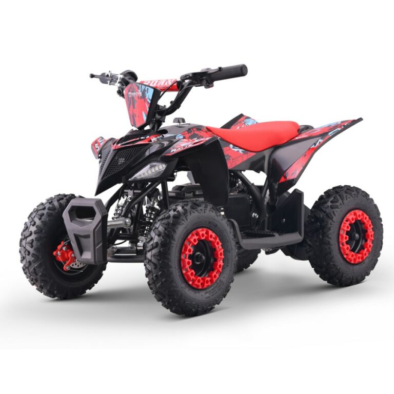 MINIQUAD ELÉCTRICO ROAN RATTE 800W LIMITADOR DE VELOCIDAD – CLAXON Y LUCES