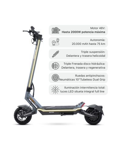 Patinete eléctrico smartGyro Raptor Evo LR