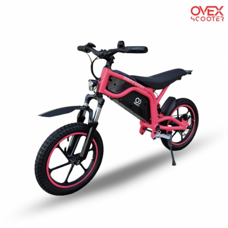 OVEX URBAN LIT REVOLT 16″ E-Bike Infantil ROSA