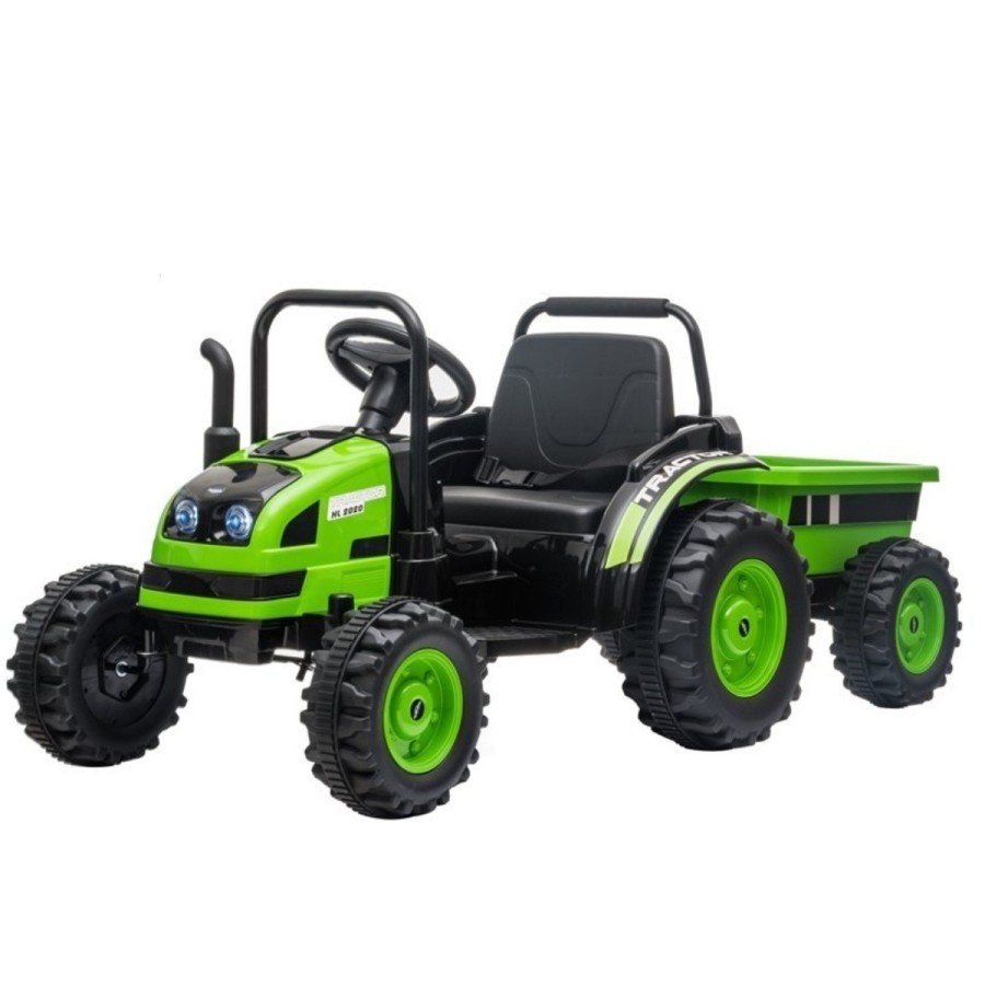 Tractor Eléctrico Infantil VERDE