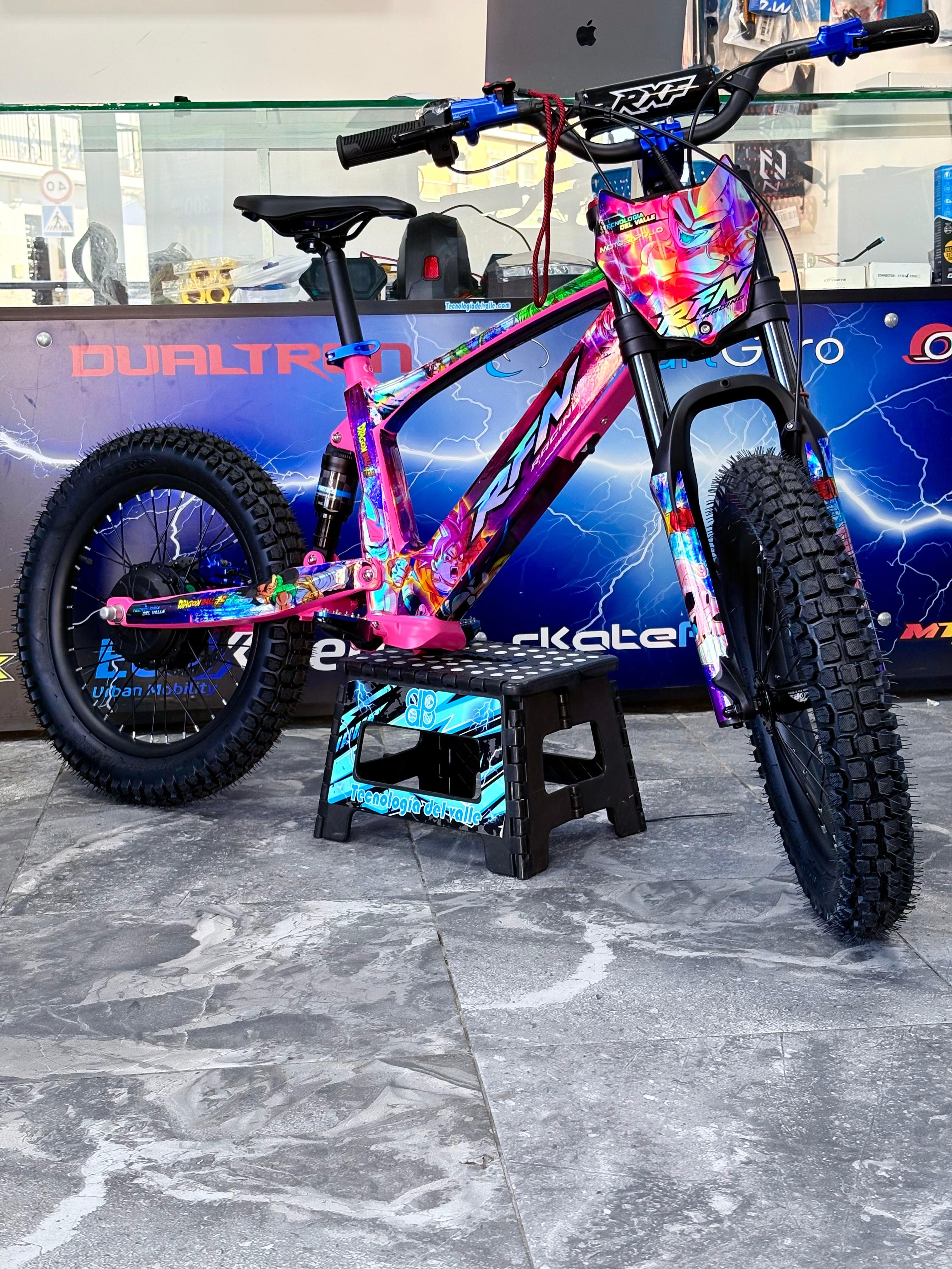 VINILO HOLOGRÁFICO BICICLETA RFN DRAGON BALLZ