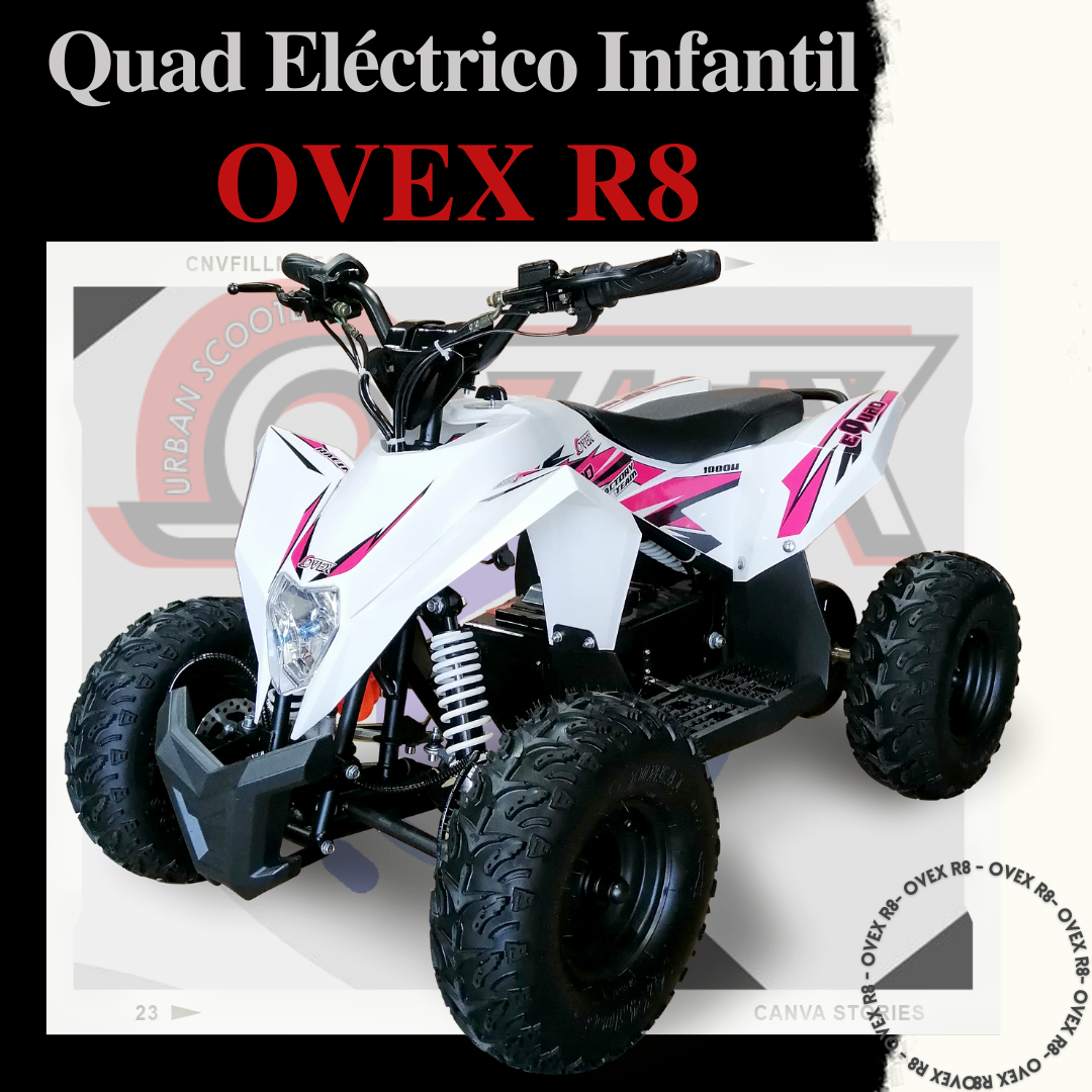 Mini quad eléctrico eco r8